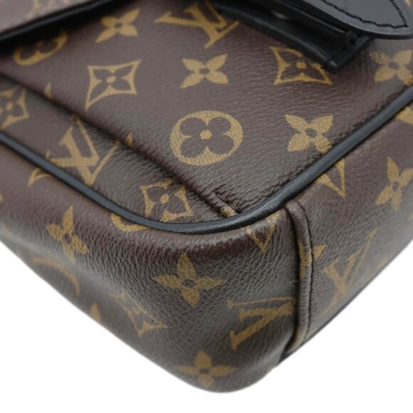 Louis Vuitton Christopher Monogram Macassar Messenger Bag Black - Picture 7 of 12